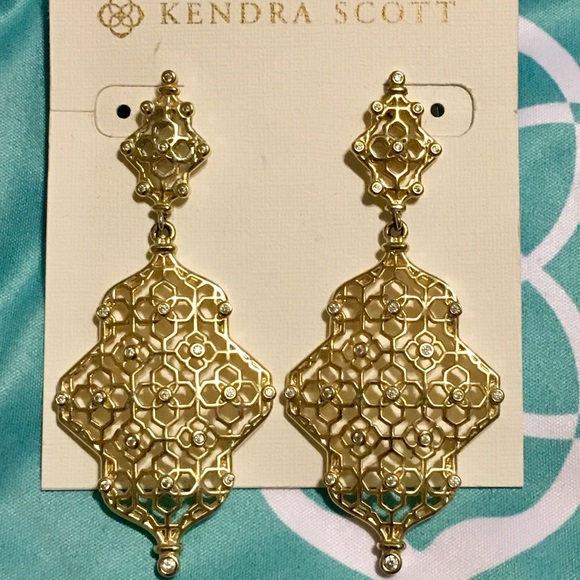 Kendra Scott Jewelry - Kendra Scott Gold Renee Earrings